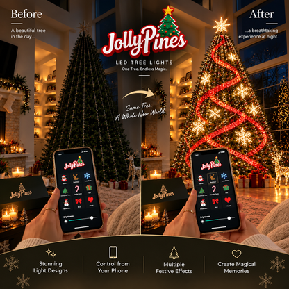 JollyPinesCo™ LED Tree Lights